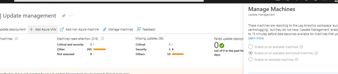 Unable to de-register VMs from Azure Automation Update Management ...