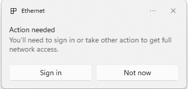 How do I stop Win 11 Enterprise from asking for credentials for