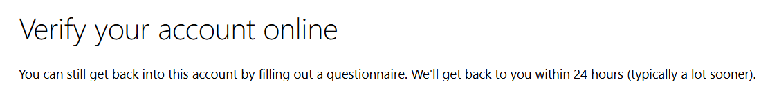 I can't log into my Microsoft Account, unable to verify and the Sign-In ...