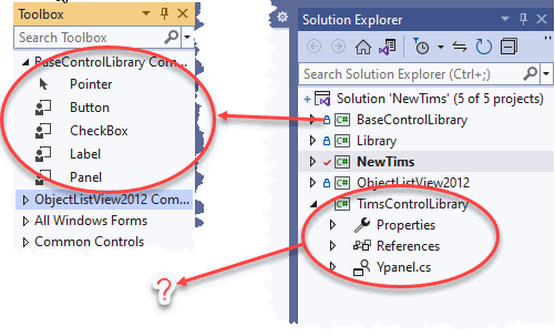 Why do the controls not show on the left side? - Microsoft Q&A