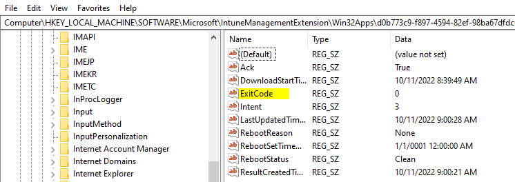 Exit Code In Intune Mandatory restart doesn't happen - Microsoft Q&A