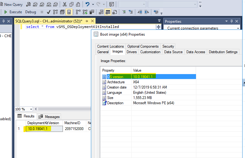 Updated SCCM to latest ADK version but when updating the boot images