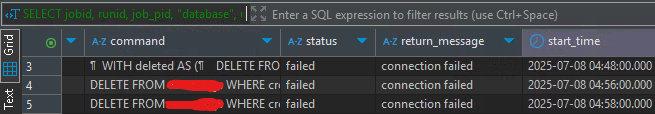 Azure Database for PostgreSQL flexible server - Cron Job Failed ...
