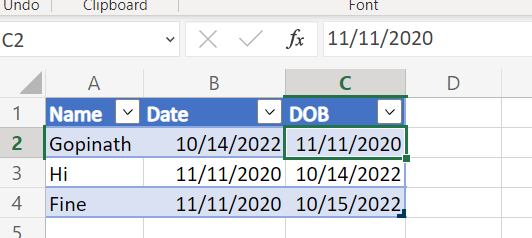 Issue in reading date from excel table - Microsoft Q&A