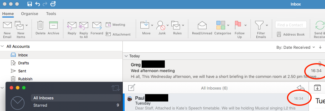 Microsoft Outlook 2016 - Strange Email Display Problem - Microsoft Q&A