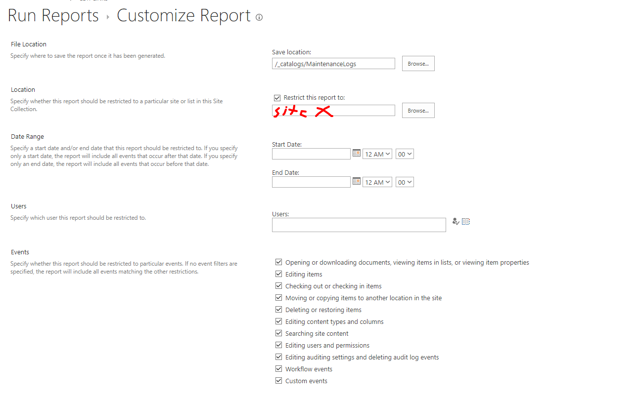 SharePoint Online site Audit Log problem - Microsoft Q&A