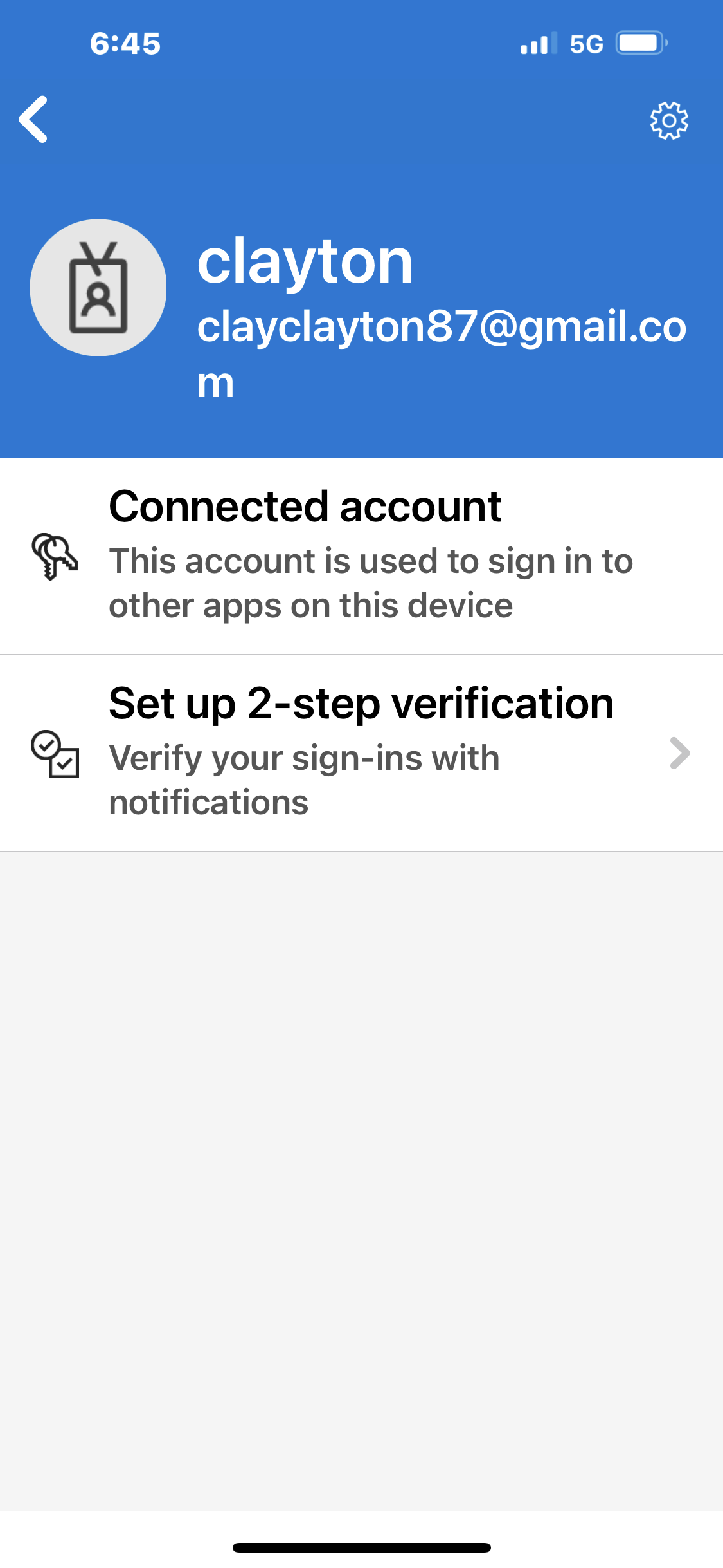 I have two accounts one is clay the ither is im in the one but the ...