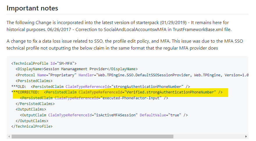 Unable to Delete StrongAuthenticationPhoneNumber claim from Azure AD ...