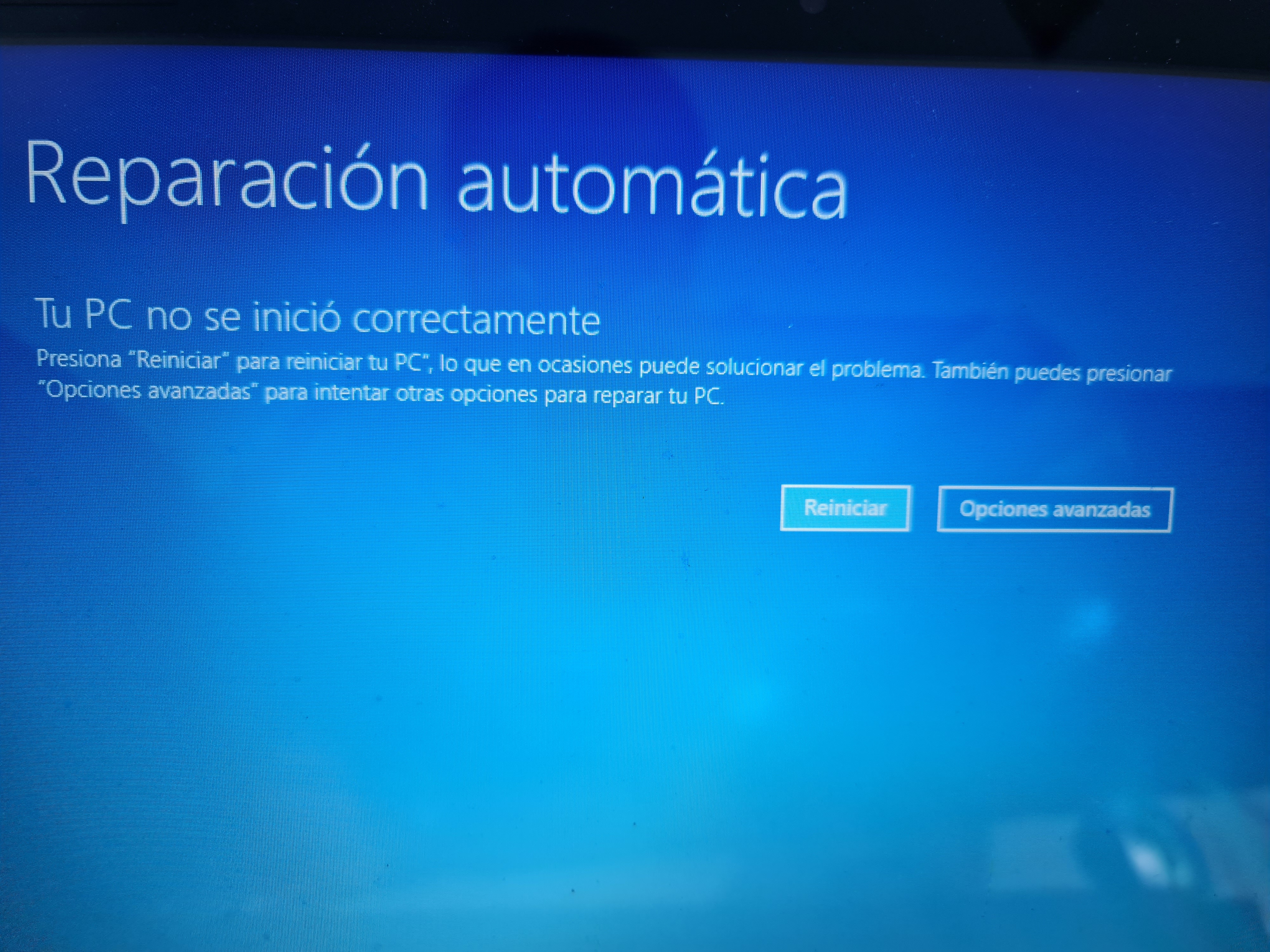 System does not start. Startup repair is unable to fix error. 0x32