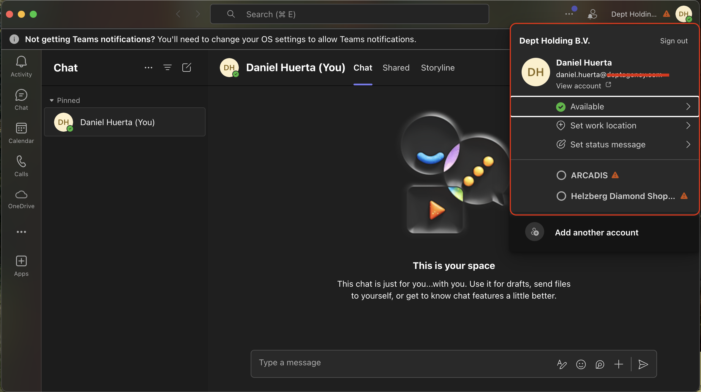 Error when trying to access client Teams chat - Microsoft Q&A