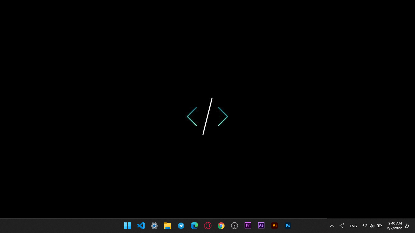 White Line appearing above taskbar on windows 11 - Microsoft Q&A