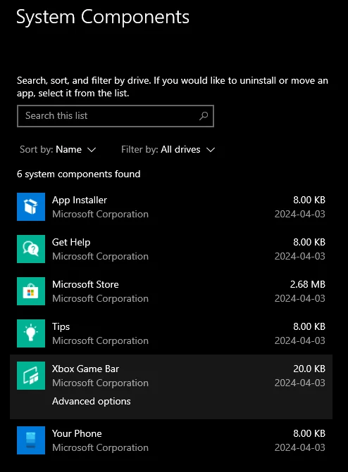 Xbox Game Bar not showing any performance metrics options [Fresh Win10 ...