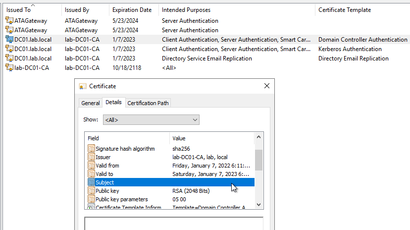 Certificate Auto Enroll not working on Domain Controllers - Microsoft Q&A