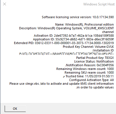 windows10 pro product key and activate ? - Microsoft Q&A
