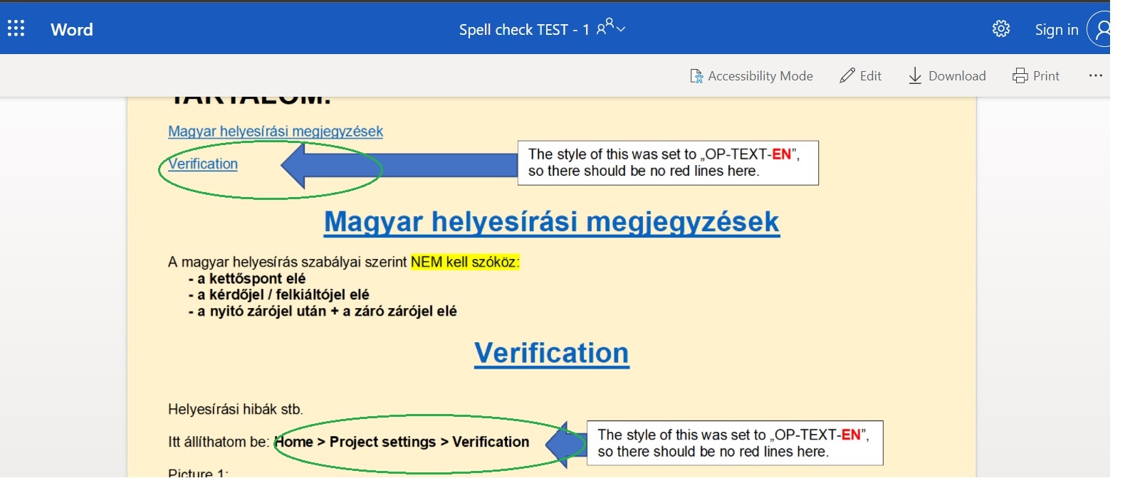 Spell check does not fix spelling errors in LINKS - Microsoft Q&A