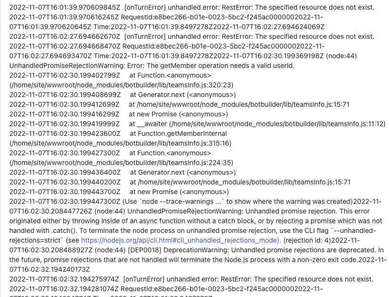 Azure Bot Service Issue Ms Teams Microsoft Q A Azure Bot Service Issue Ms Teams Microsoft Q A