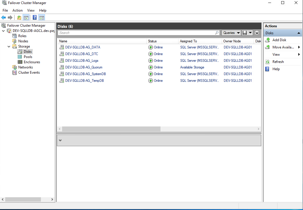 Creating an Availabilty Group with already exisiting SQL Cluster ...