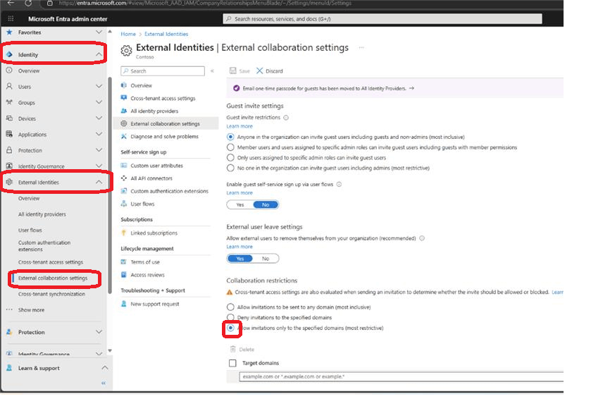 External access to specific users on Share point - Microsoft Q&A