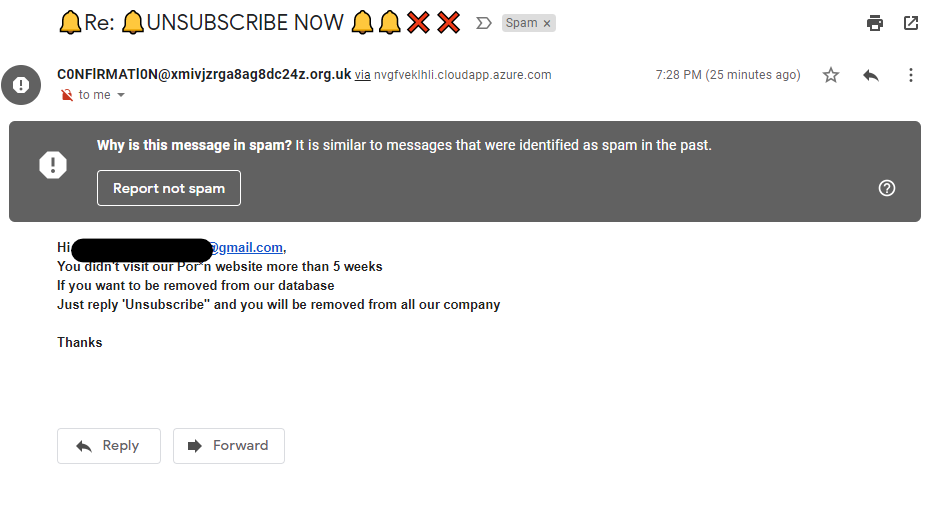 Spam Originating from Azure Accounts - Microsoft Q&A