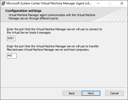 sengetøj tillykke Andet Problems adding Windows 10 Enterprise (22H2) Hyper-V host to System Center  2022 VMM - Microsoft Q&A