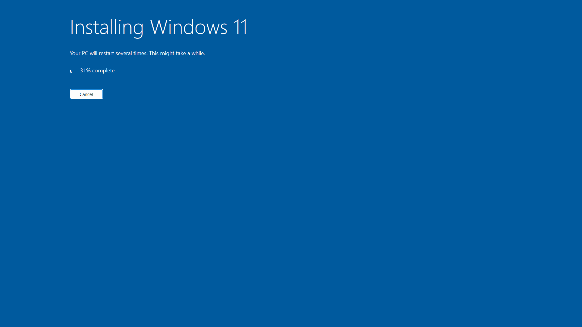 Windows 11 24H2 Insider Preview stuck at 31% - Microsoft Q&A