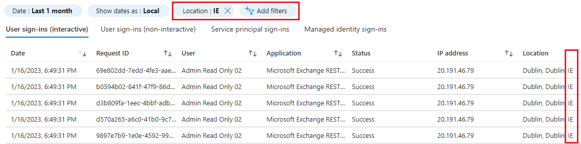 Locate Intune users by region - Microsoft Q&A
