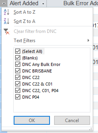 Sort Filter not showing all data to select/deselect on some columns ...
