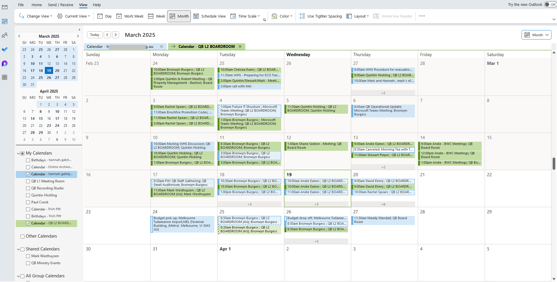 A calendar has been 'integrated' and has copied all entries to my ...
