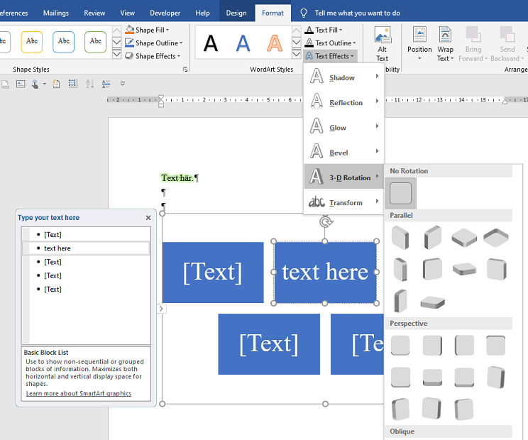 How to activate or make my TRANSFORM option work? - Microsoft Q&A