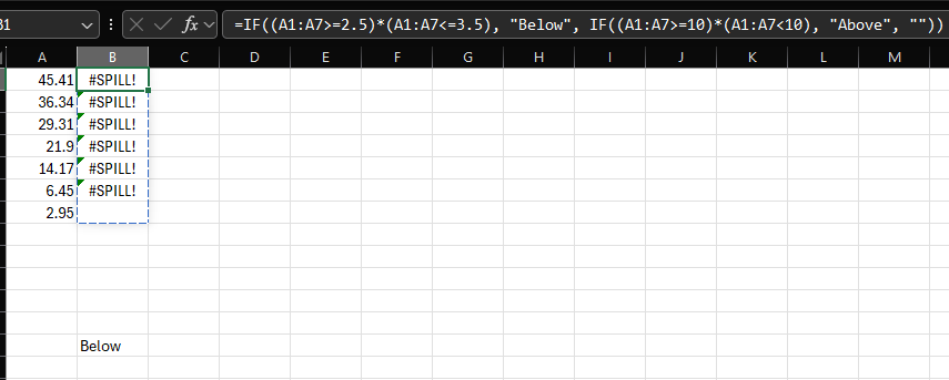 Excel formula with multiple condition - Microsoft Q&A