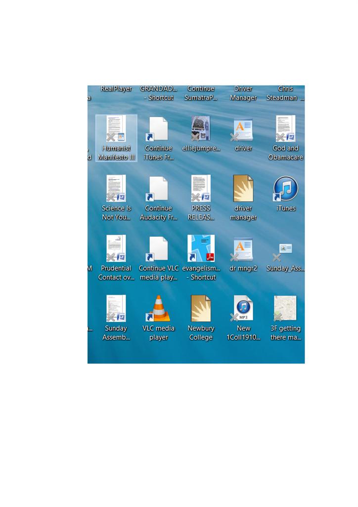 Grey cross on file icons - Microsoft Q&A
