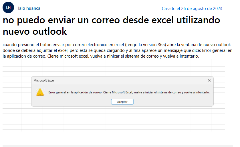 Como corregir el error de aplicación - Microsoft Q&A