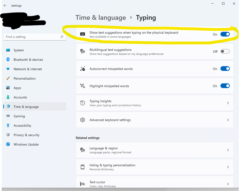 How do we turn on text predictions in Microsoft Word Office 365 ...