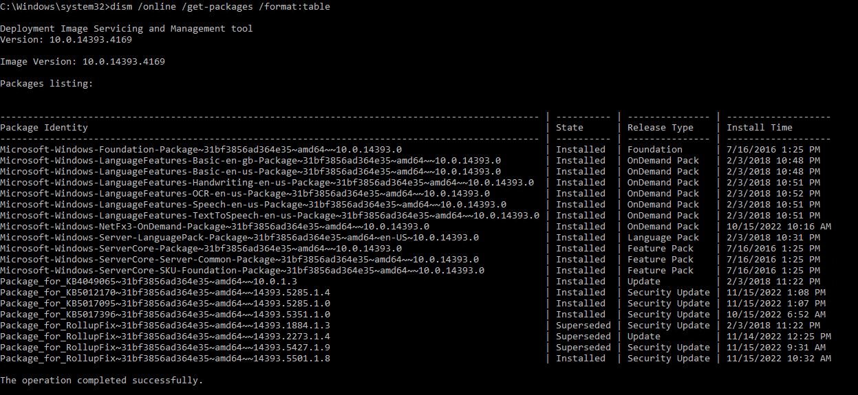 Windows Server 2016 STD failed to check for updates with error ...