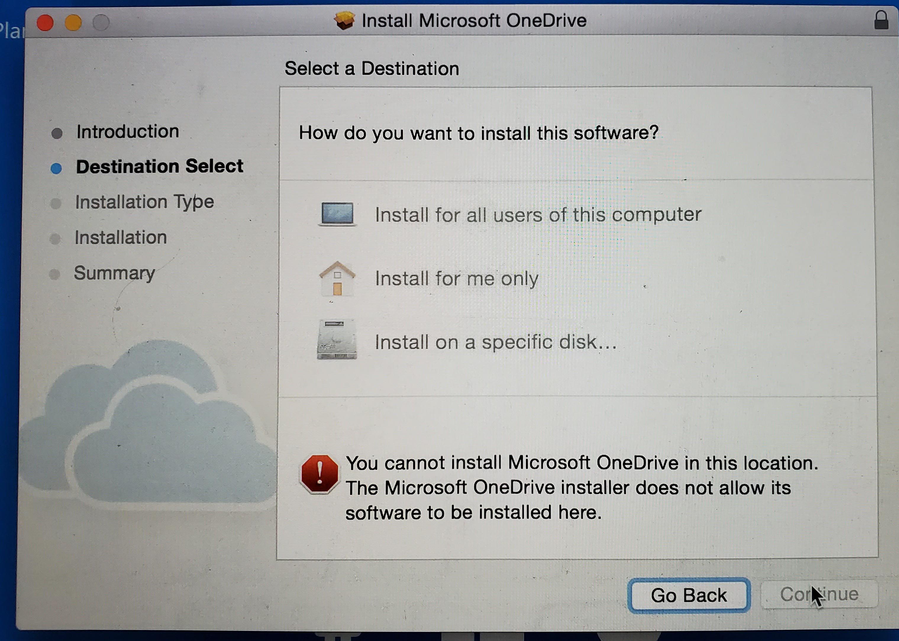 OneDrive Installaion on Mac - Microsoft Q&A