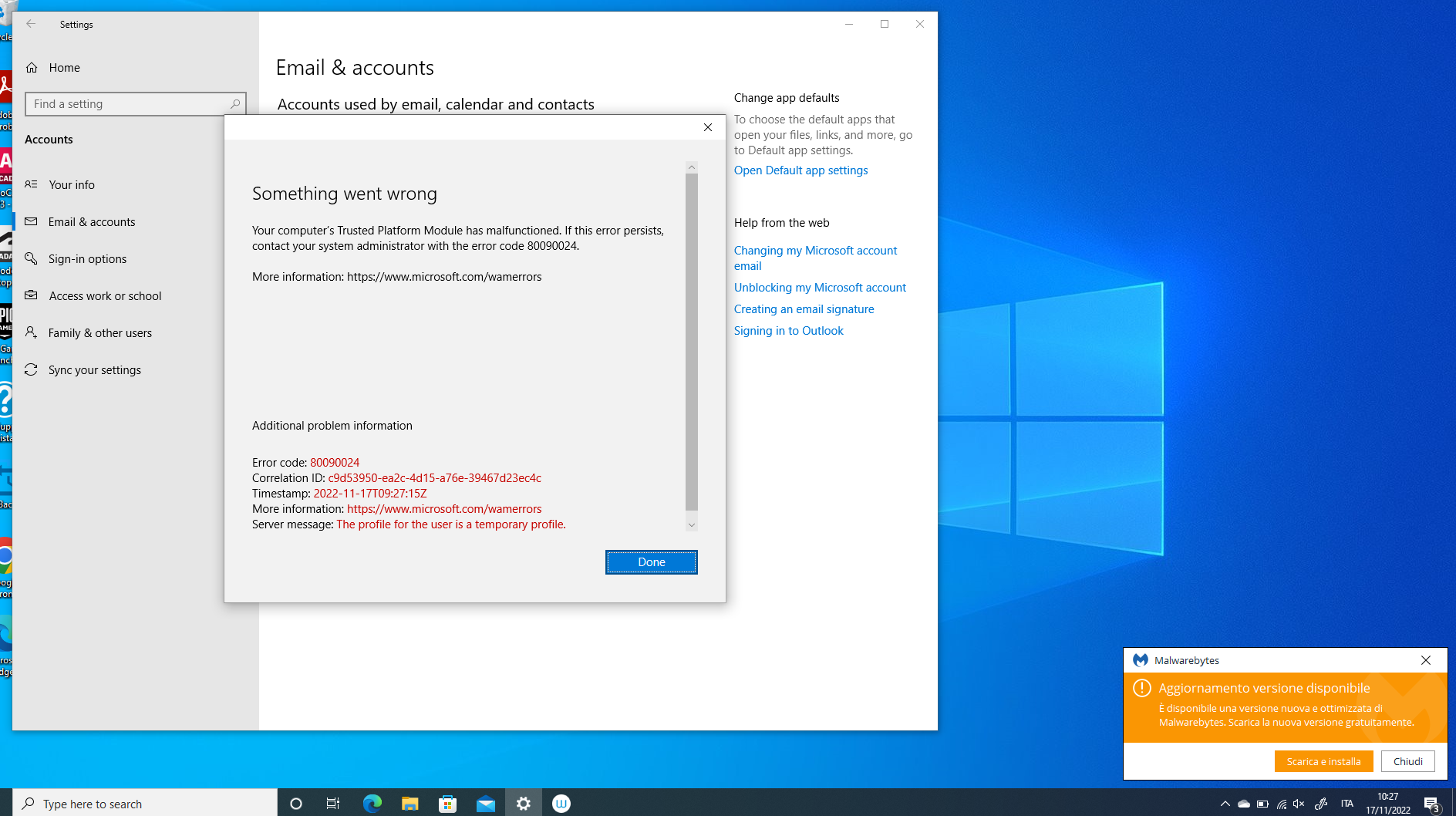 Wam Error Sing In Problem Microsoft Q A wam-error-sing-in-problem-microsoft-q-a