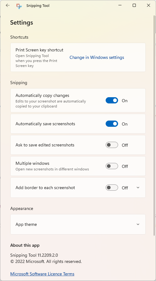 Snip Tool causes Yellow Border Microsoft Q&A