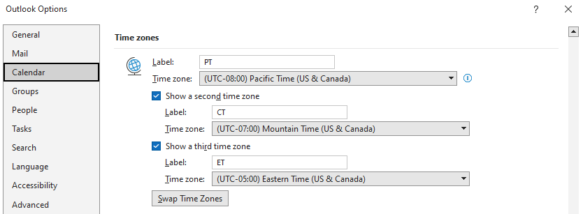 Outlook Calendar - Timezone Issues - Microsoft Q&A