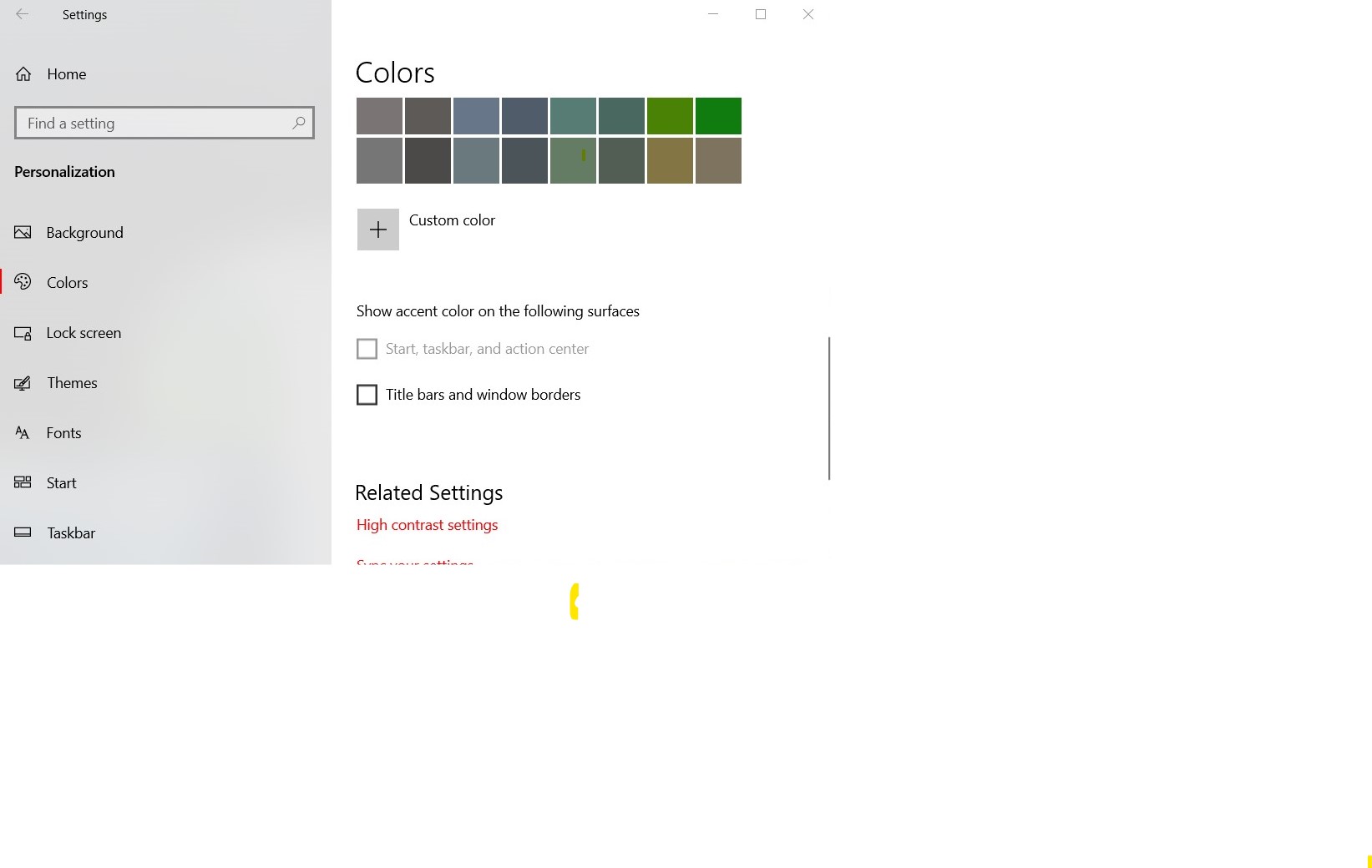 How do I change the taskbar icon colors in the newest version of ...