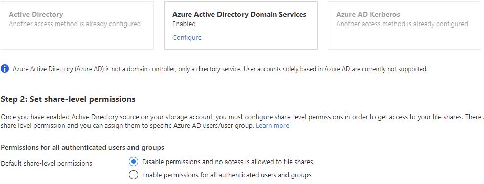 Azure Ad Ds Azure Files And Ntfs Permissions Microsoft Q A Azure Ad Ds Azure Files And Ntfs Permissions Microsoft Q A