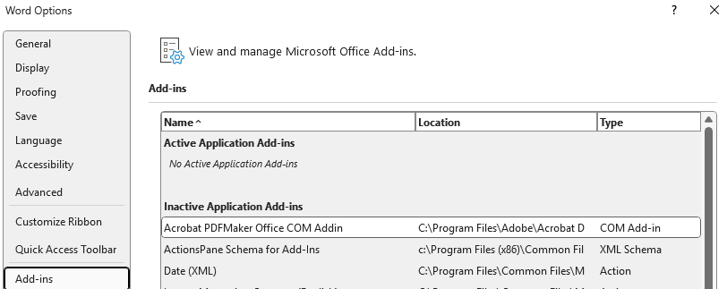 The right click "Spelling" context menu makes Word hang - Microsoft Q&A