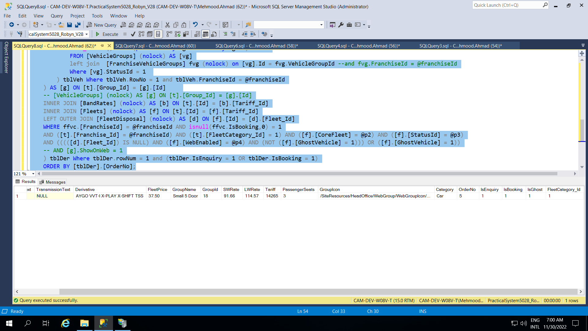 Why In operator is not working as expecting ? - Microsoft Q&A