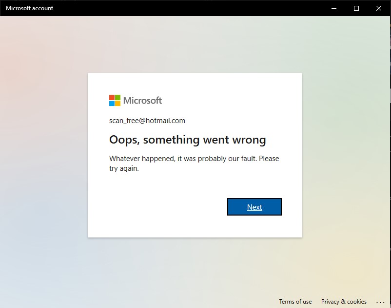 Cannot verify my account - Microsoft Q&A