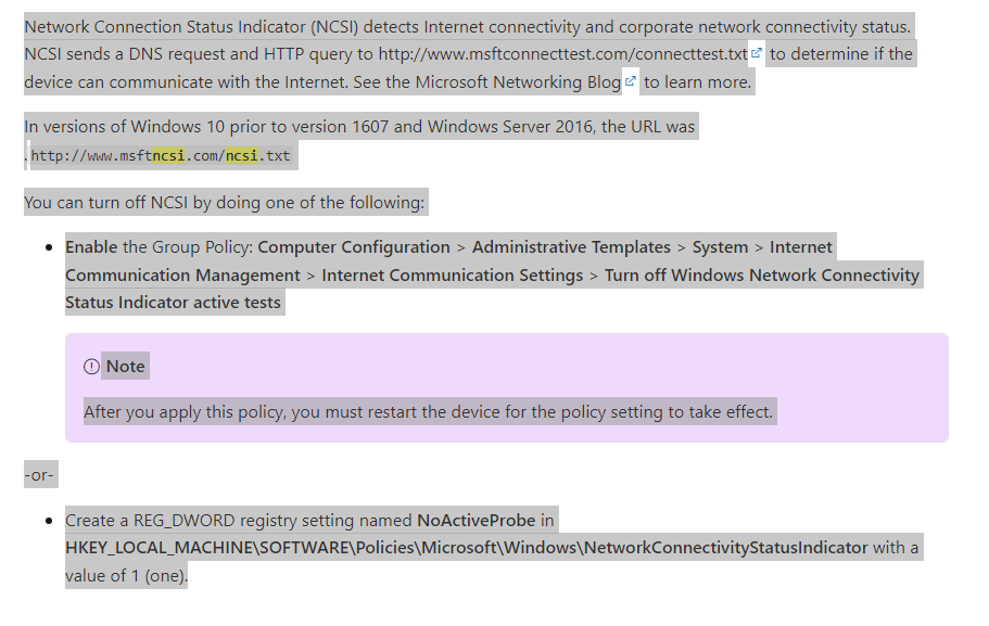 windows is connected to a network but file explorer says it is not ...