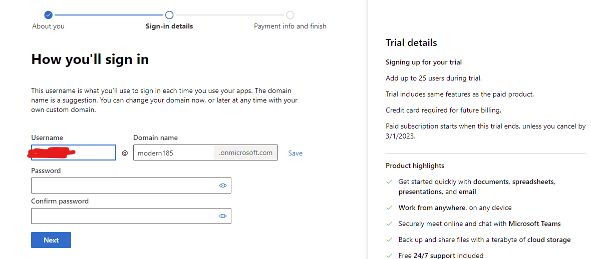 How i can create a new business outlook mail - Microsoft Q&A