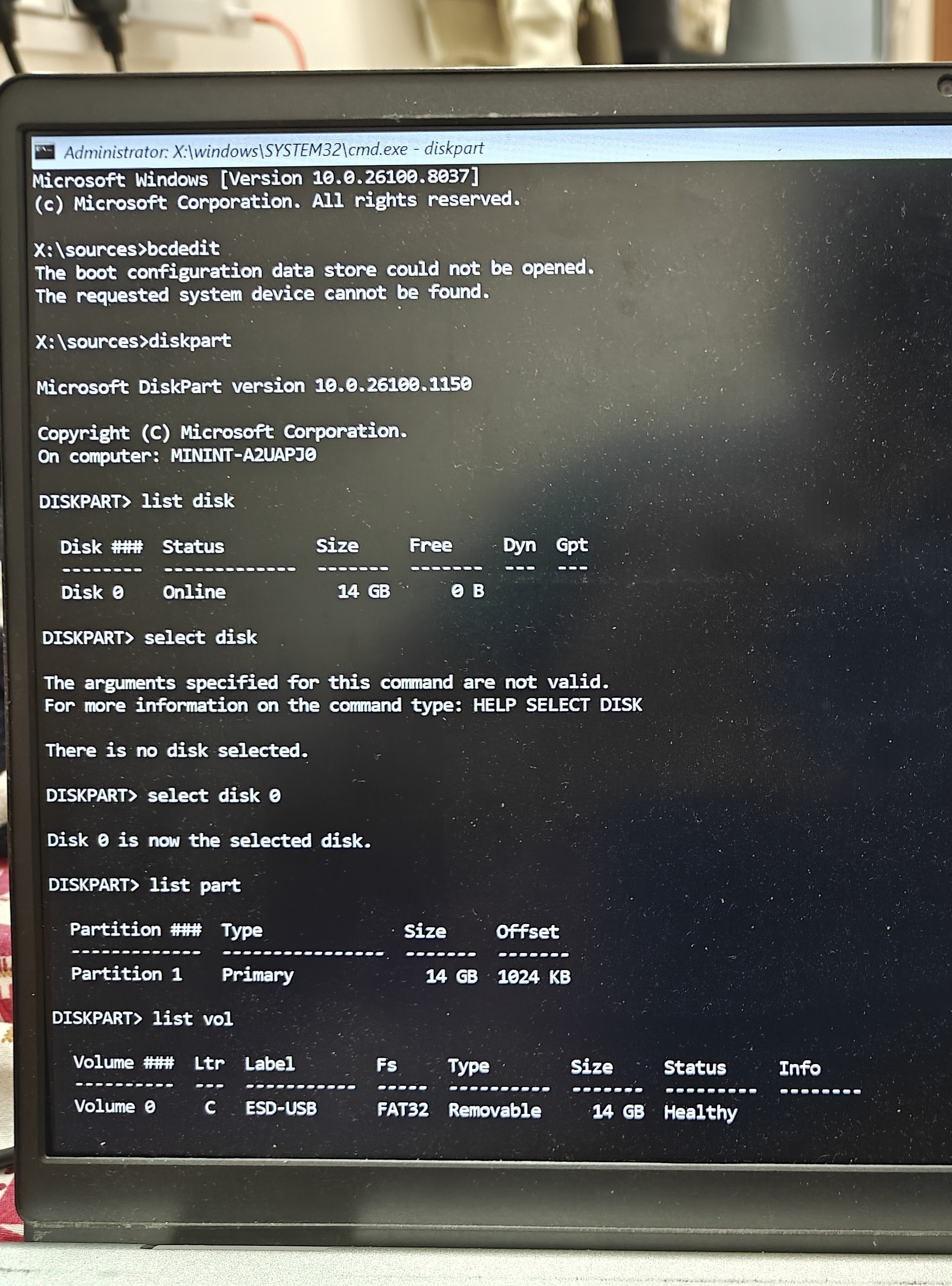 Start up Error Code:0xc0000098 - File missing - Microsoft Q&A