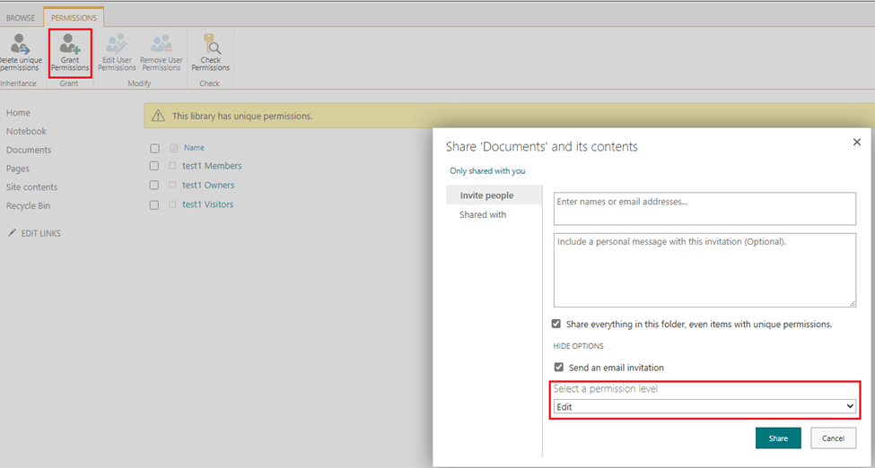Removing delete option from SharePoint - Microsoft Q&A