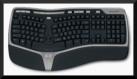 マイクロソフトオフィスナチュラルエルゴノミクスキーボード閉じる（F5