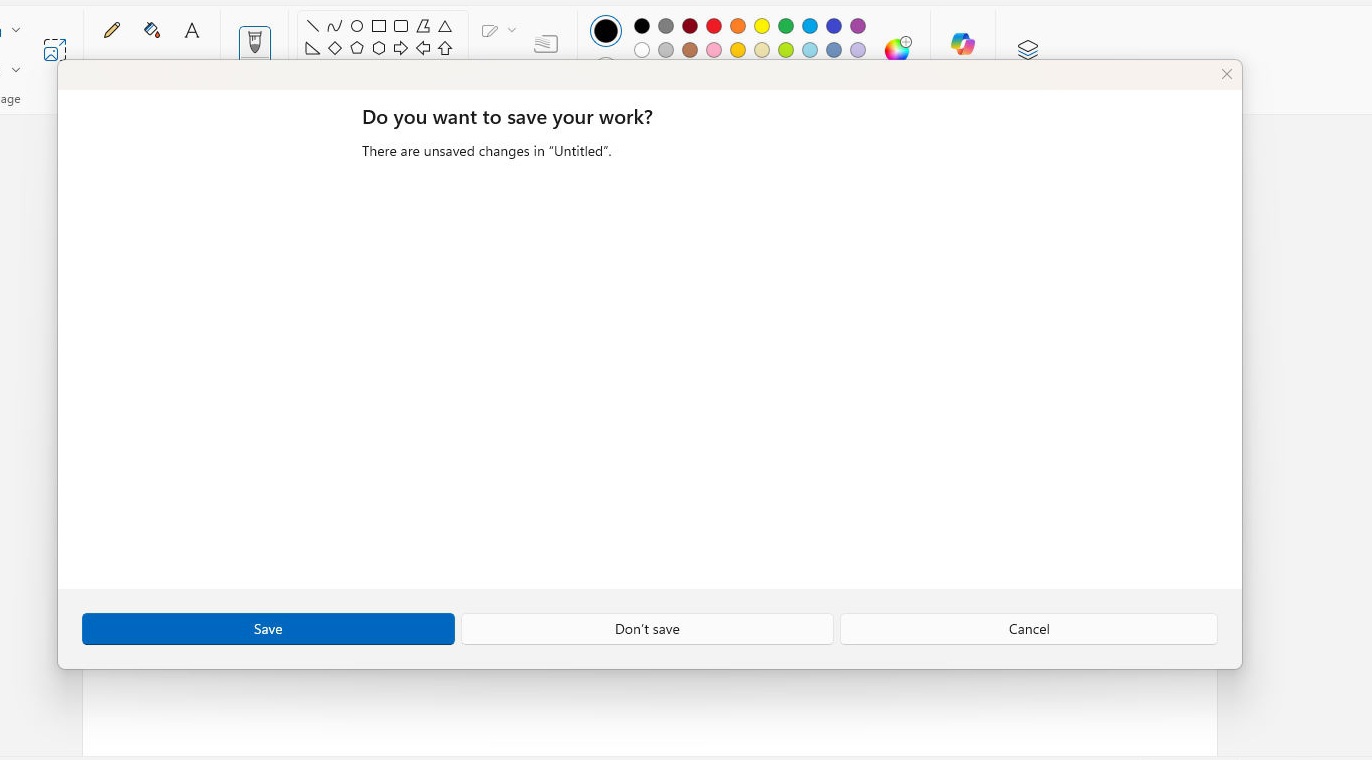 MS Paint is completely broken. - Microsoft Q&A
