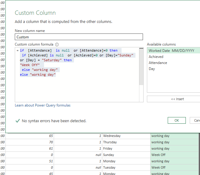 Conditional Column in Power Query based on (IF, AND, OR conditions ...